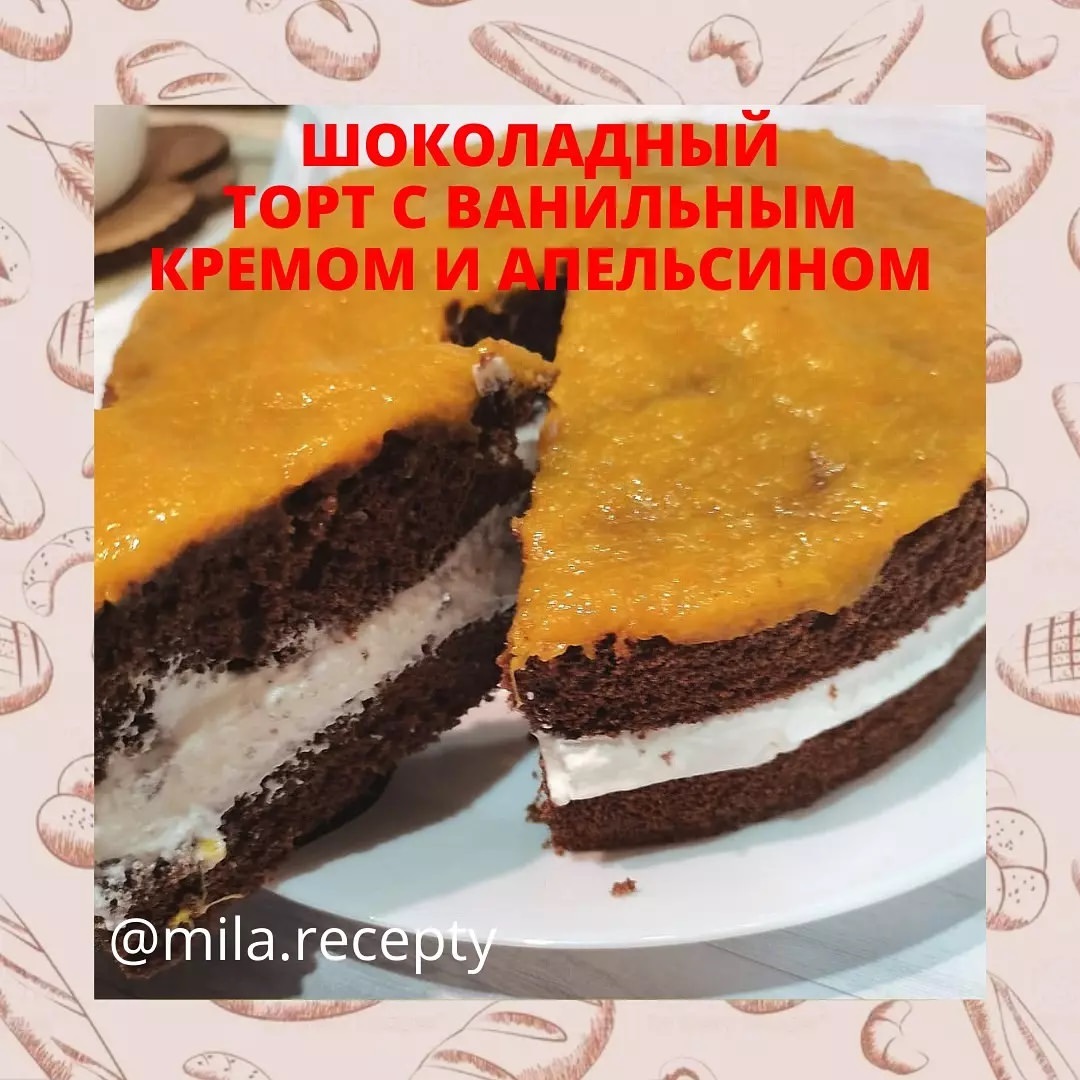 mila.recepty в LOOKY — Простой и быстрый рецепт шоколадного бисквита:
🔸Яйцо - 4 шт