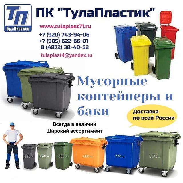 tulaplast71 в LOOKY. . Мусорные контейнеры ...