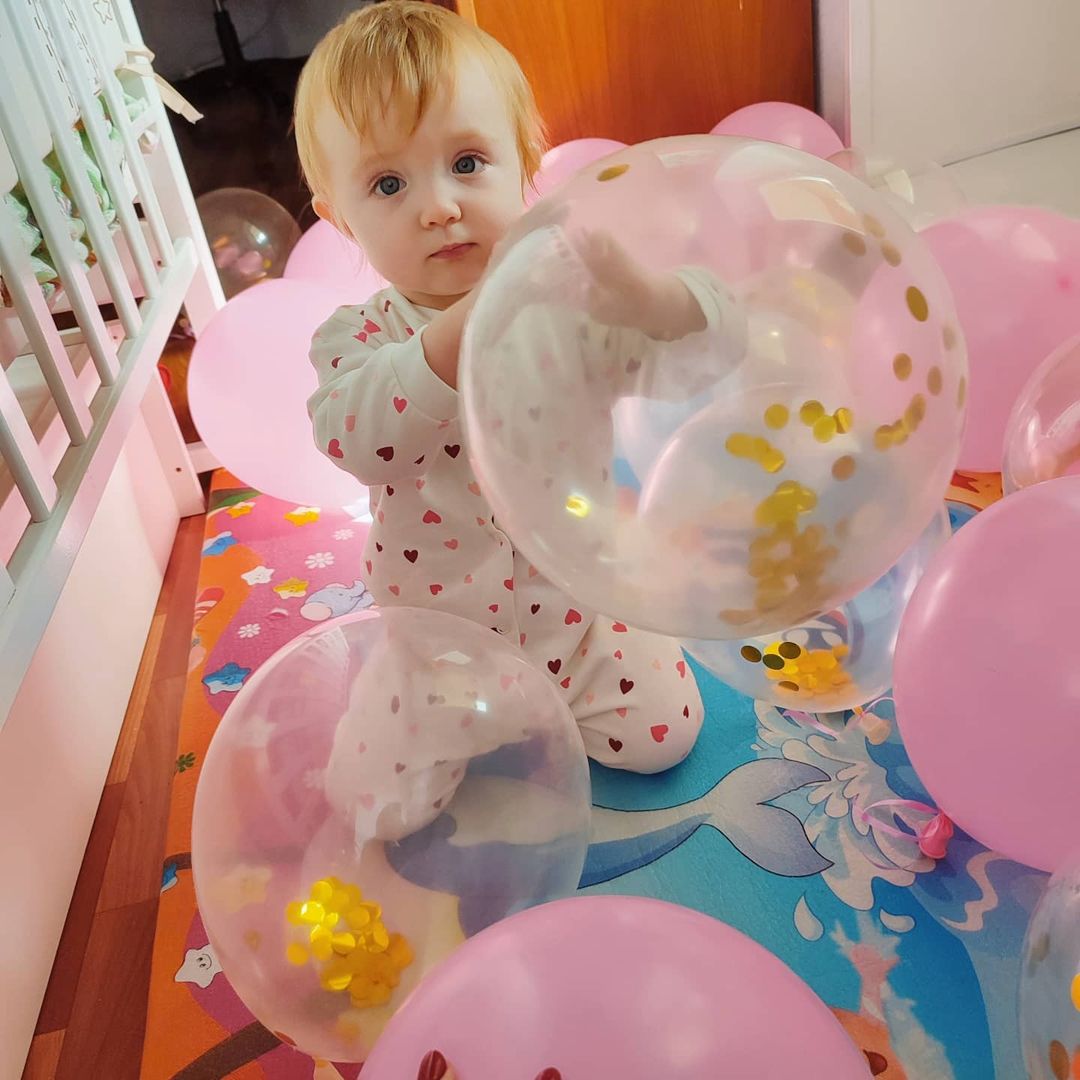 #СегодняМоейЛюбимойДоченькеисполнилсяГодик#МыЕëоченьЛюбимИпоздравляем💕💕💕💕💕