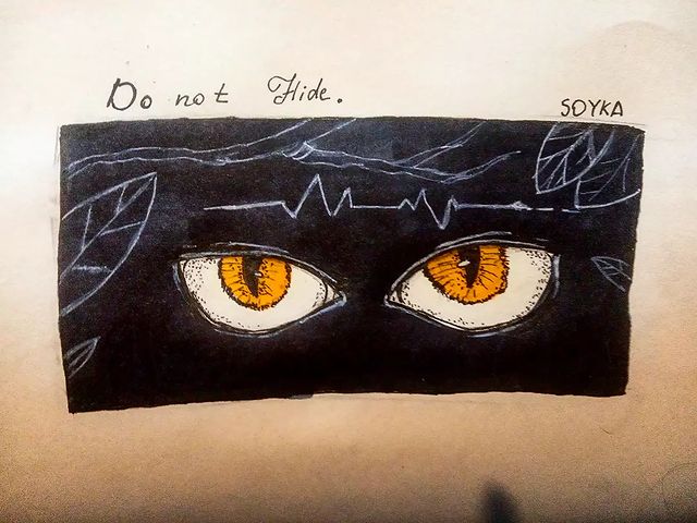 art_soyka_ в LOOKY. #inktober,#inktober2021,#inktoberbest,#artwork,#art,#watch,#eyes,#sketchbook,#sketch,#инктобер,#рисунок,#арт,#наблюдать,#глаза,#скетчинг,#скетчбук,#скетч. @inktober , день 8, ...