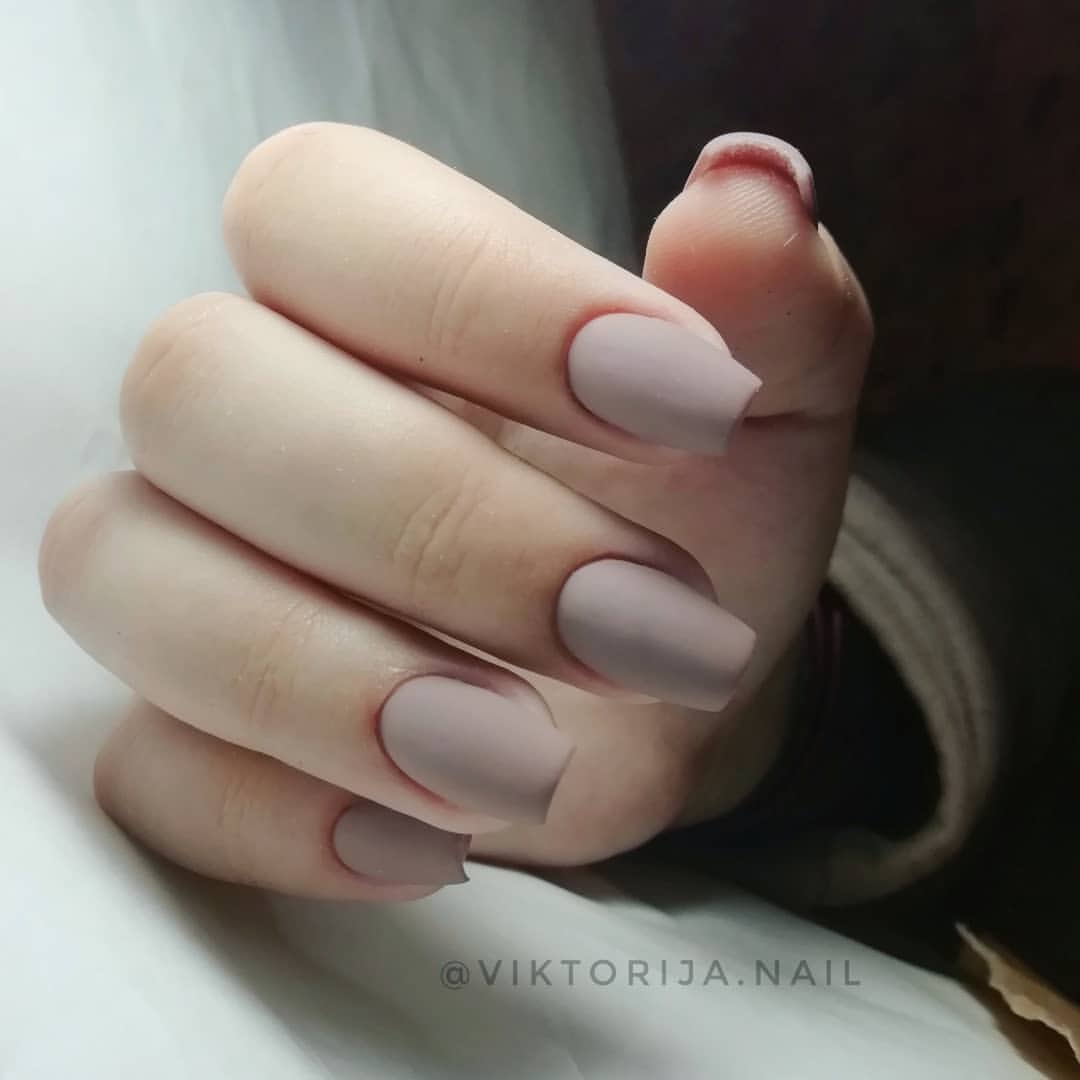 viktorija.nail in LOOKY. . Однотонный маникюр —...