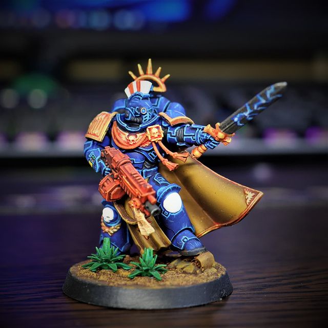 alexxxdev в LOOKY. #ultramarines,#warhammer40k,#warhammer,#acrylicpainting,#painting. Ultramarine Primaris...