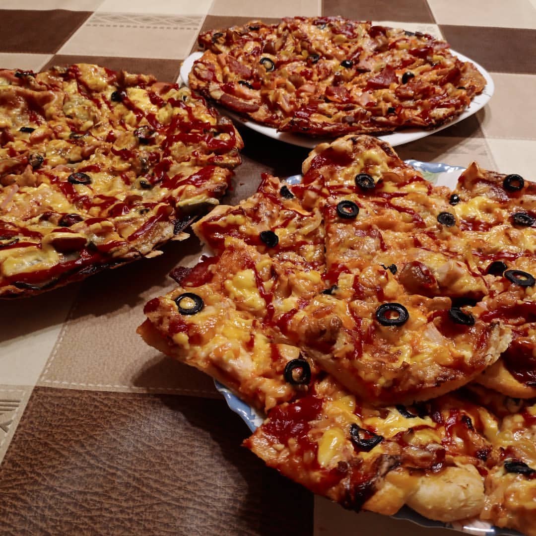 niutalisa в LOOKY — Приготовили пиццу 🍕😍 #пицца  #еда #вкуснятина #люблюпоесть