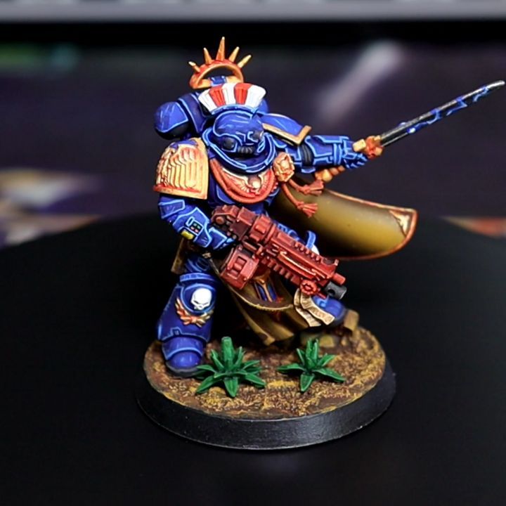 alexxxdev в LOOKY. #ultramarines,#warhammer40k,#warhammer,#acrylicpainting,#painting. Ultramarine Primaris...