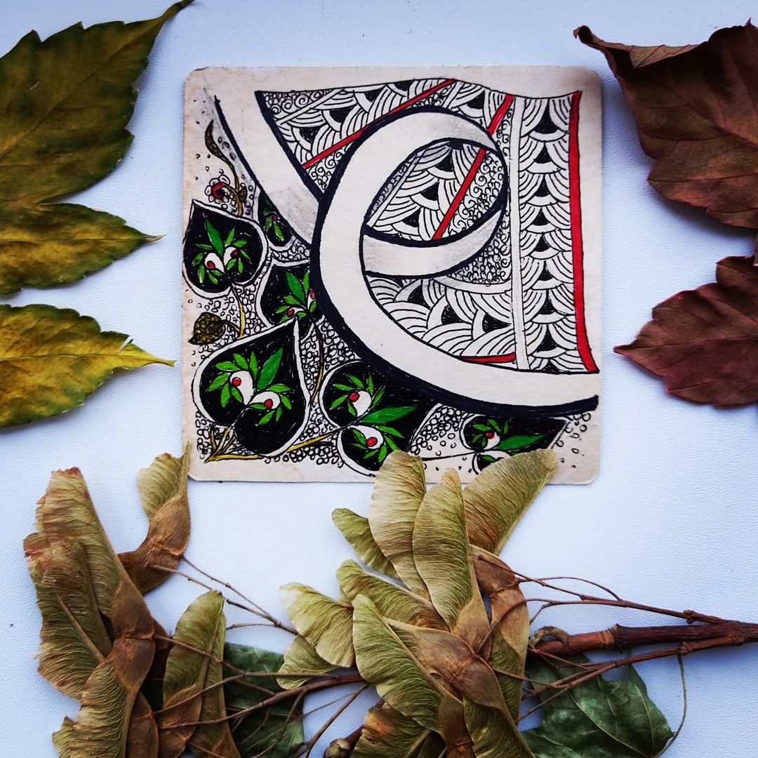 larisulij в LOOKY — @zentangle_school @mpm_art @marvy_uchida #осеньвстиледзен2 #
