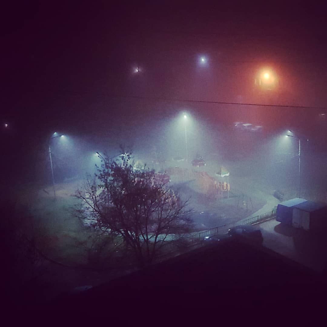 Вот это #туман 😲