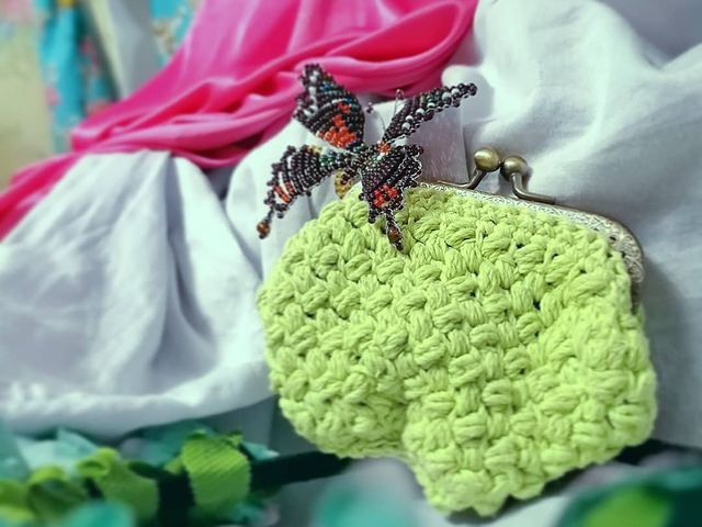 veks_chou в LOOKY. #вязание,#творчество,#instagram,#picture,#бисер,#knitting,#creative,#creation,#beads. Кошелечек получился ...