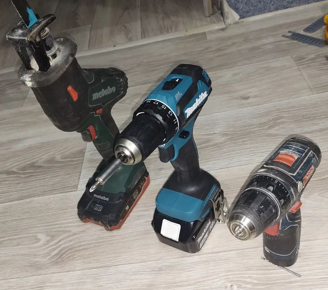 Желтенького  не хватает. 🤩🤘
#makita 
#makitatools 
#bosch 
#boschprofessional 
#metabo 
#dewalt