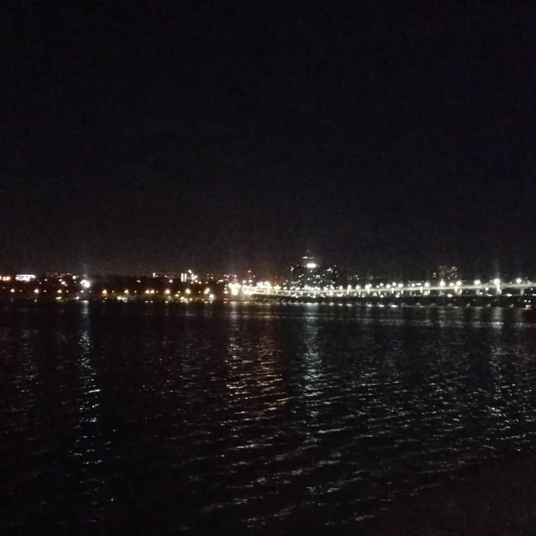 #Вечер #река #ночнойгород