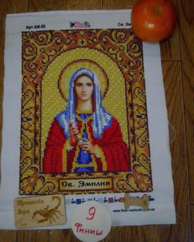 veratroshkova в LOOKY. #вышивальныйманьяк,#вышиваютнетолькобабушки,#вышивкаикон,#crossstitch,#crossstitcher,#beadwork,#подарокдочке. 8.11.2021 9финиш сов...