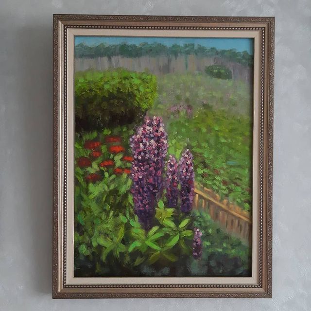 primakova.tanya.art в LOOKY. #живопись#картинамаслом#art#oilpainting#oilflowers. 30х40 см, х\к, масло...