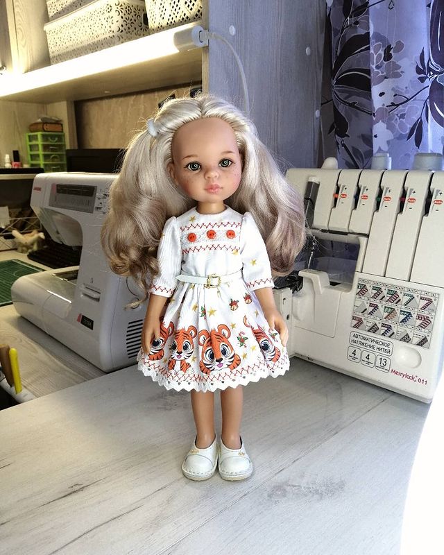 ewitadolls в LOOKY. #годтигра2022,#наряддлякуклы,#платьедлякуклы,#паоларейна,#. Грядущий год Тигра о...
