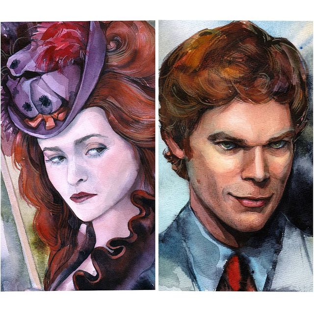 natashushkevich в LOOKY. #watercolorportrait,#watercolorart,#watercolorillustration,#марафон_рыжий_ноябрь,#рыжий_итог,#скетчбук,#акварельныйпортрет,#акварельнаяиллюстрация,#артмарафон,#люблюрисовать. Рыжий ноябрь итог. �...