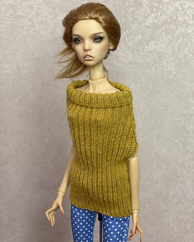 hich_nik в LOOKY. #knitting,#knit,#knitfordolls,#knitfordoll,#sweater,#knitsweater,#knitwear,#miniknitting,#popovydolls,#popovydoll,#handmade,#handcrafted,#knitforbjd,#вязание,#вязаниеспицами,#вязаниедлякукол,#вяжутнетолькобабушки. Жакет для куклы 1/4....
