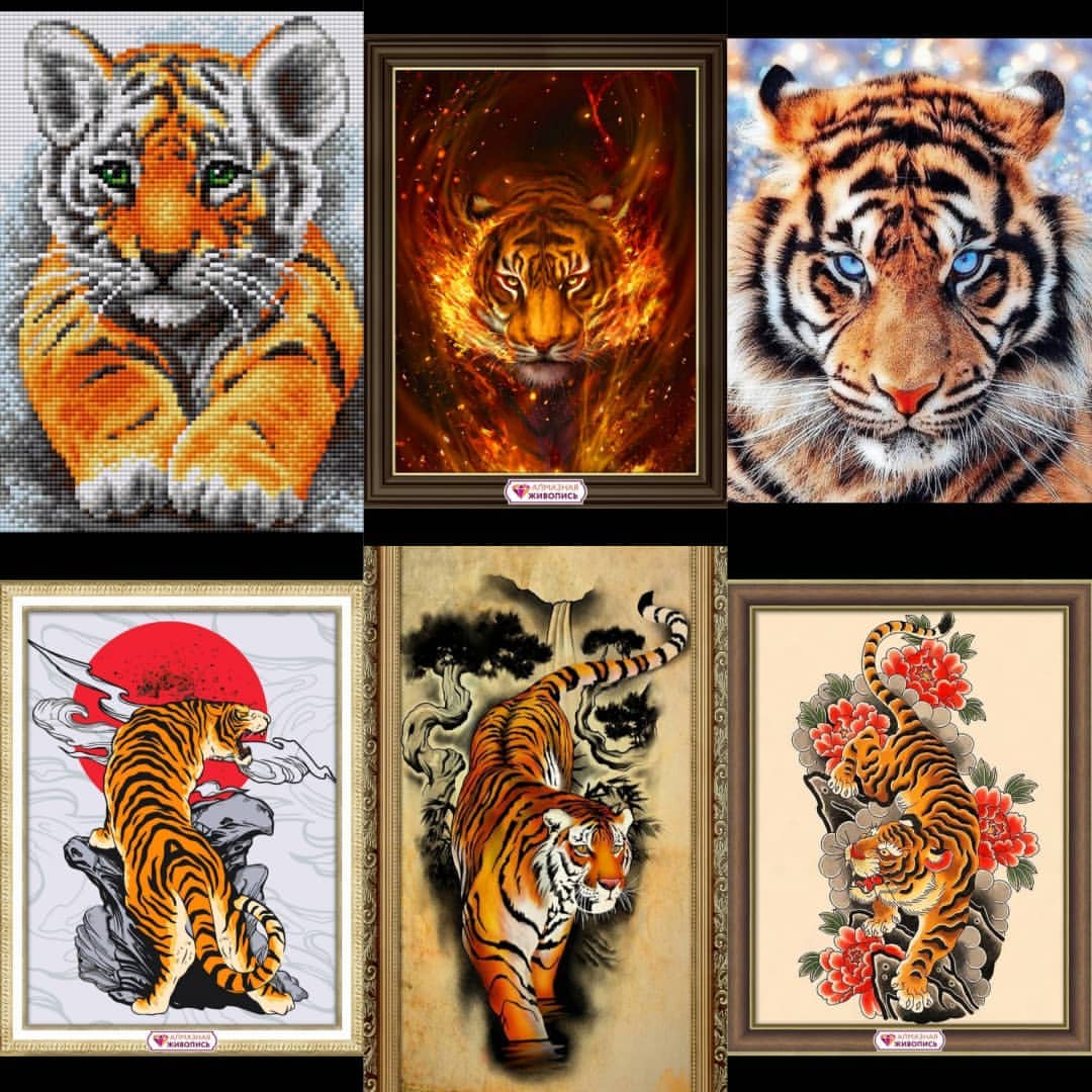 Алмазные💎 символы 2022года!
Эти тигры🐯 ещё есть в наличии. А ещё на изделия предлагается СКИДКА✨ по 28 ноября. 
Кто хочет преподнести в подарок  этих красавцев, ещё можно успеть! С огромным желанием и удовольствием💕 соберу их для Вас!