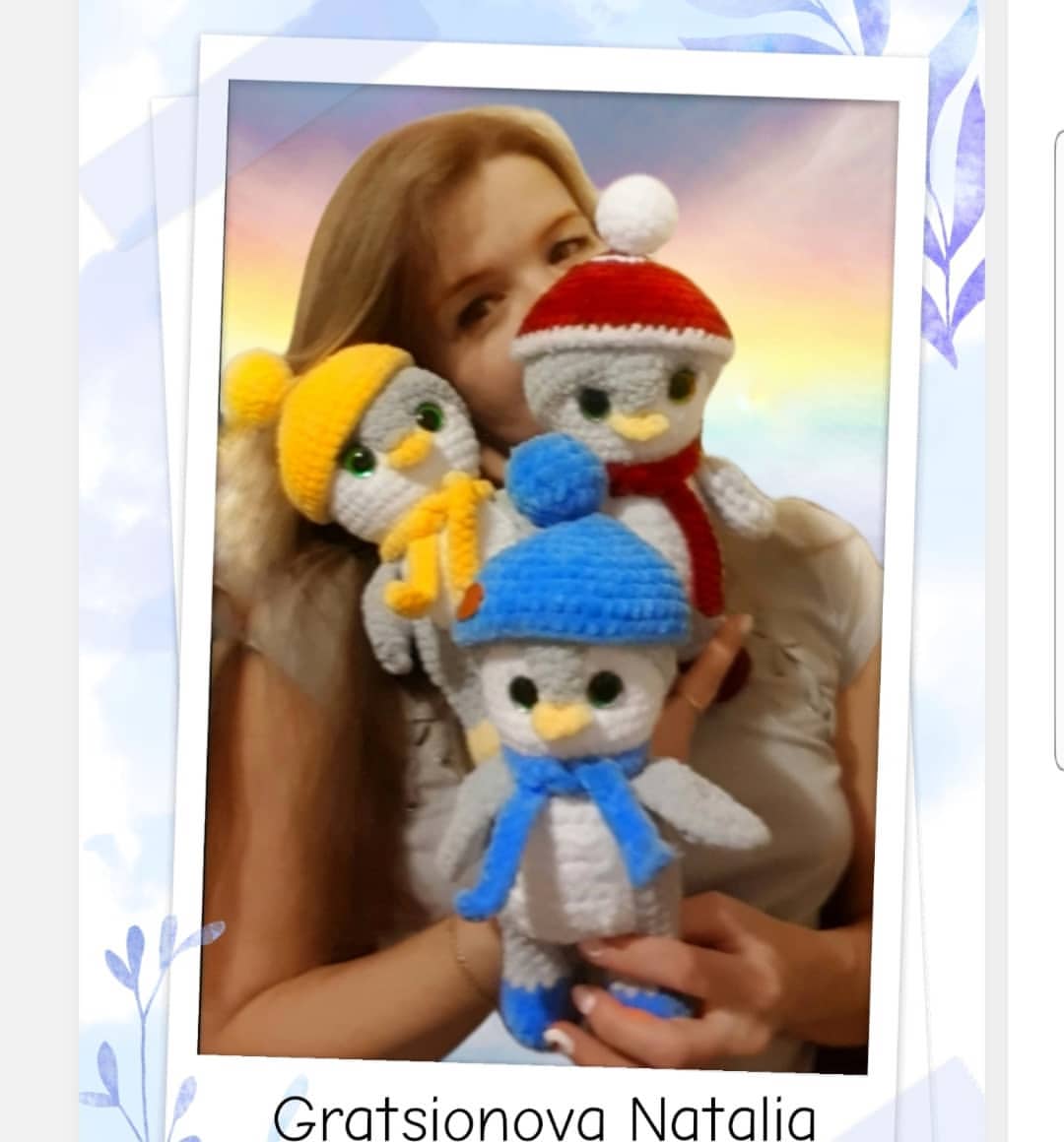 gratsionova_natalia в LOOKY. . Новогоднии пингвинят...
