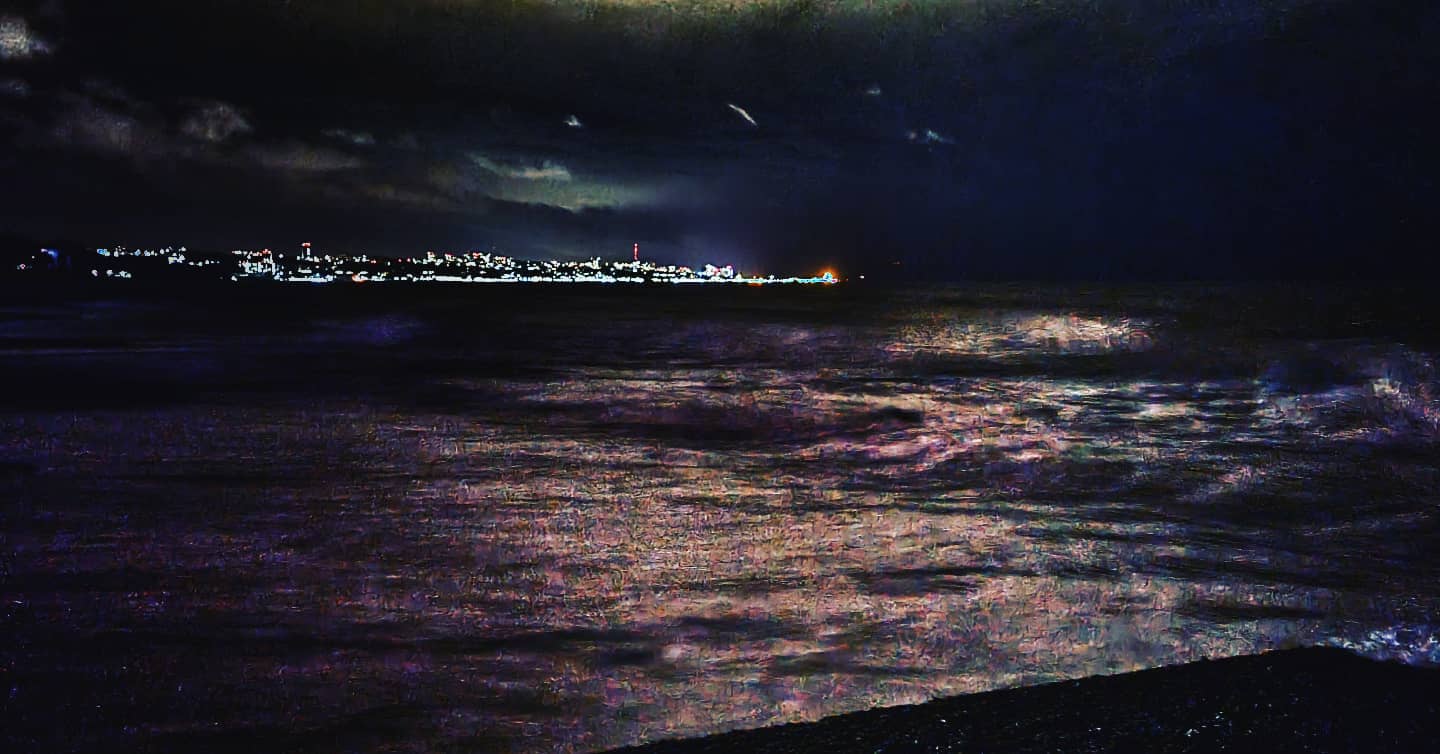 #море #дагомыс #сочи #ночь