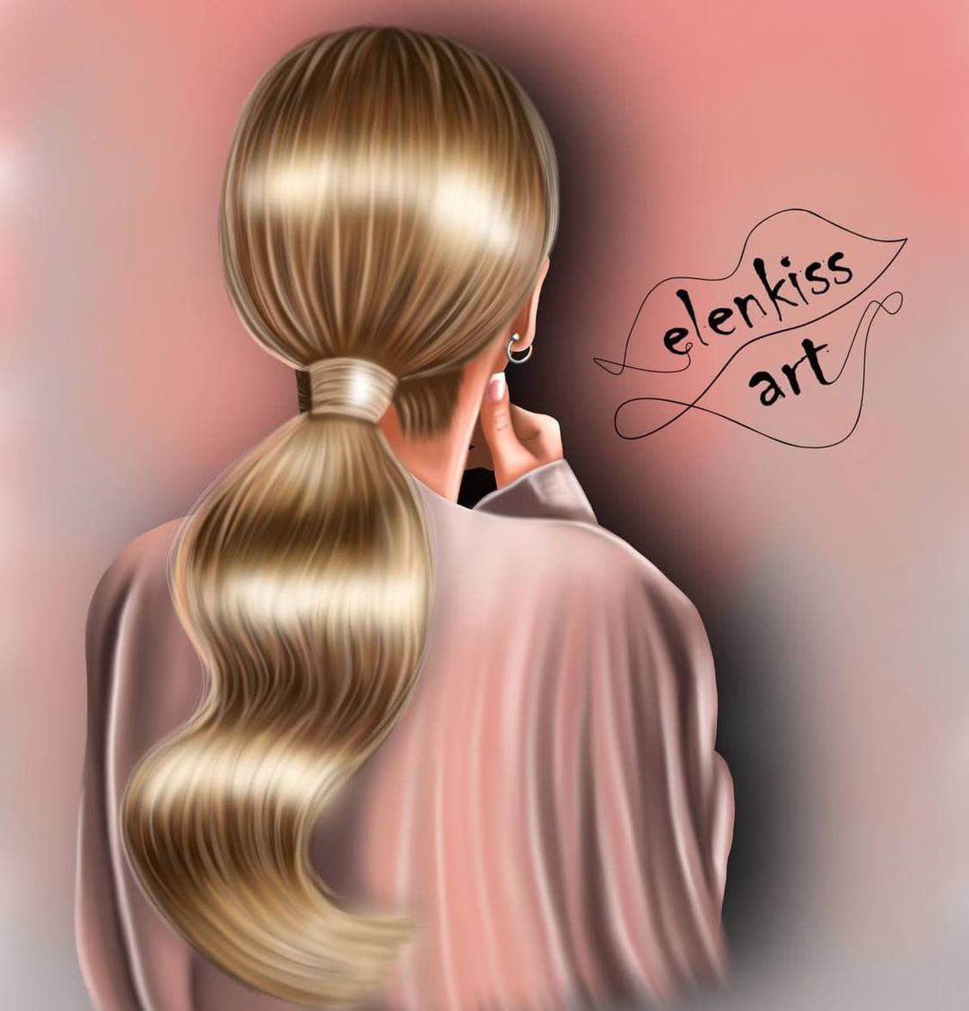 elenkiss.art в LOOKY — Оттачиваю навык рисования причёсок ☺