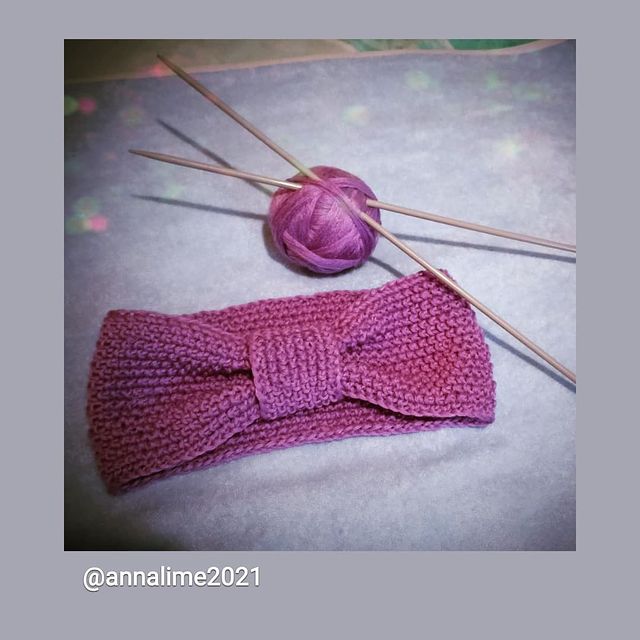 annamihalcenko64 в LOOKY. #вязание,#люблювязать,#спицы,#пряжа,#крючок. Повязка для мамочки....