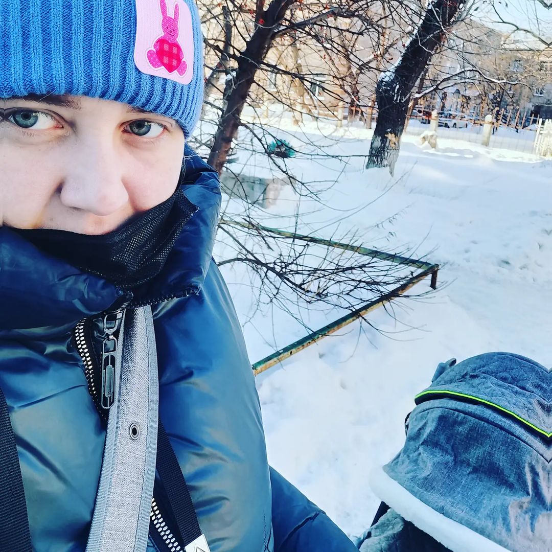 Морозное утречко❄️🥶#сын#1йроддом #поток