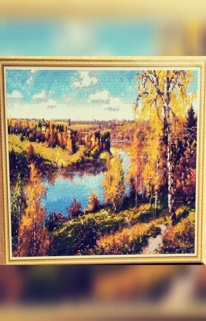  в LOOKY — Как оказалось, этот осенний пейзаж сделан по картине🖼 талан