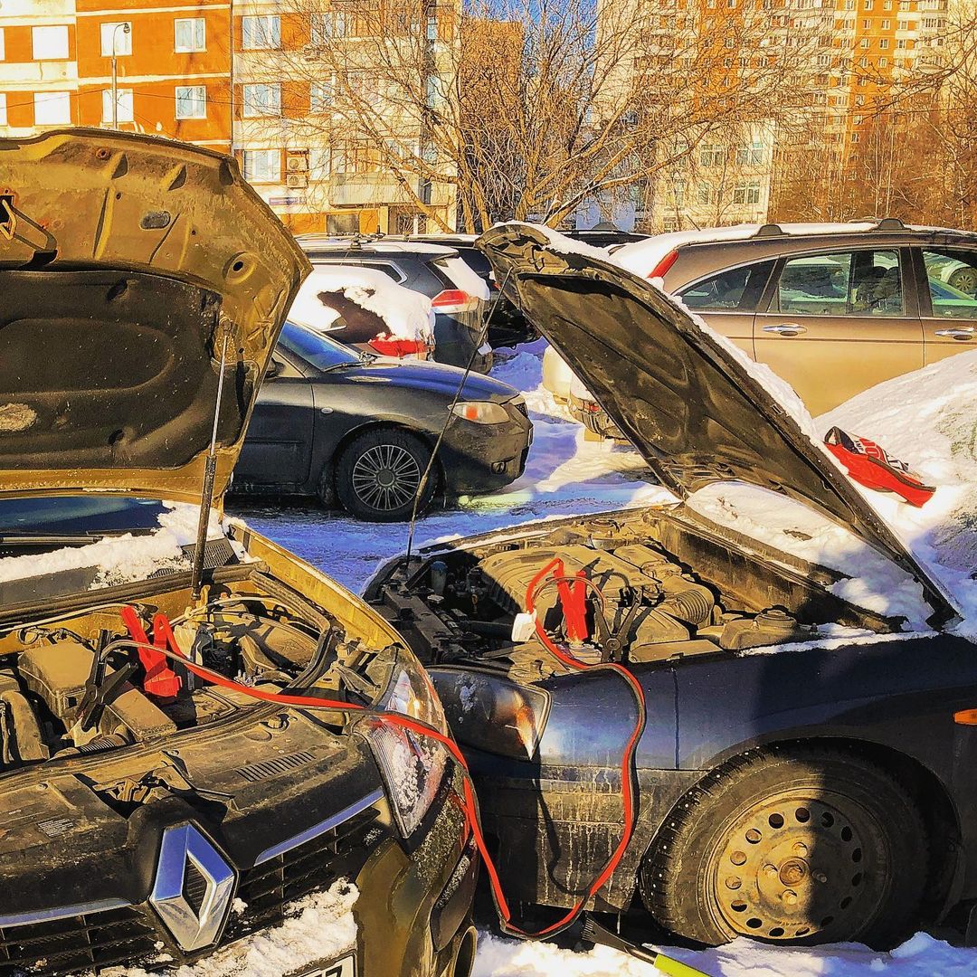 otrip в LOOKY — В Москве внезапно -15, никто не ожидал и вот опять. Во дворе