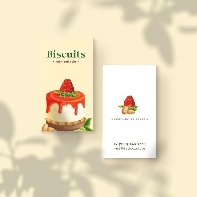 tatico_store в LOOKY. . Готовый макет визитк...