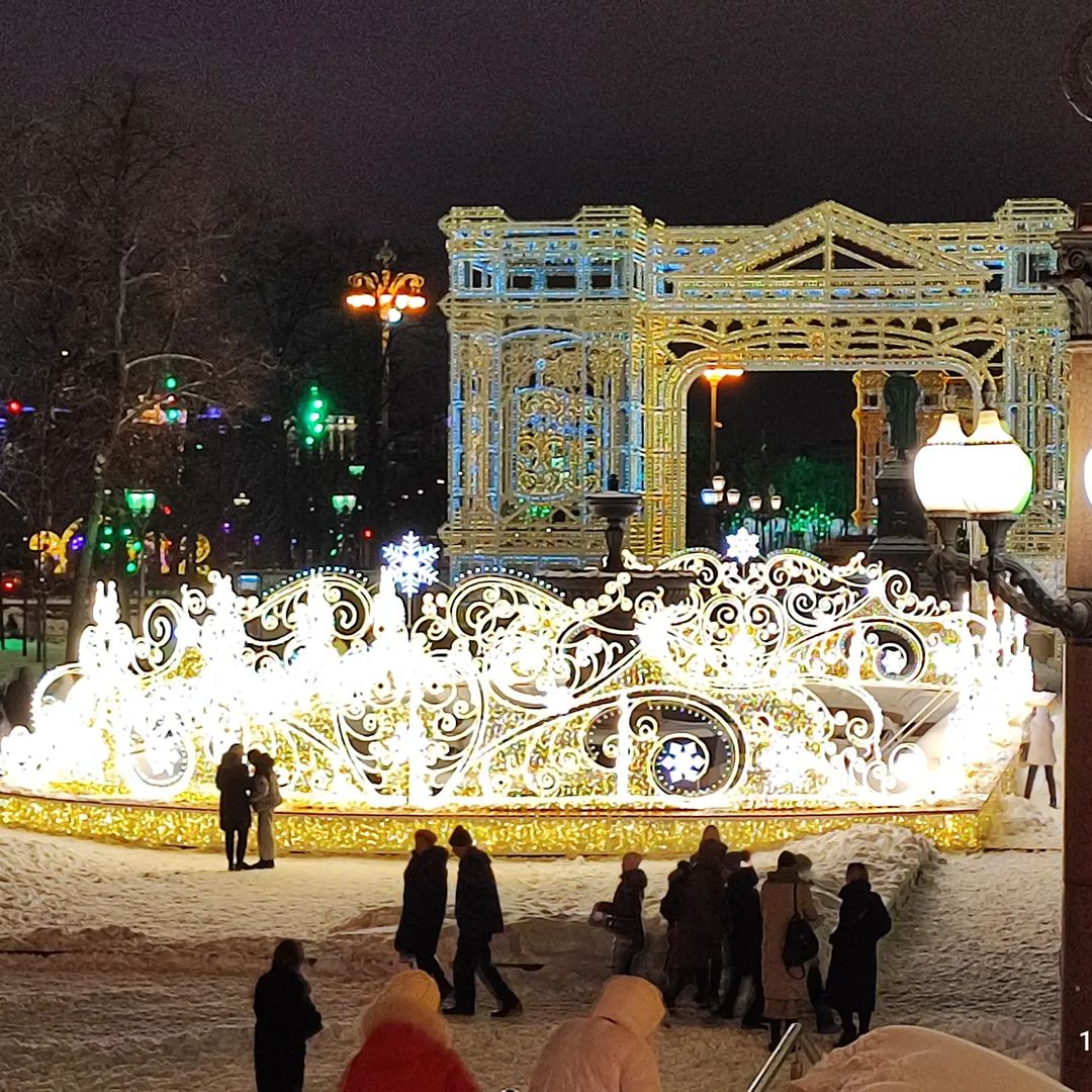 Москва предновогодняя #москва #moscow #moscowcity #newyear #ilovemoscow #christmas