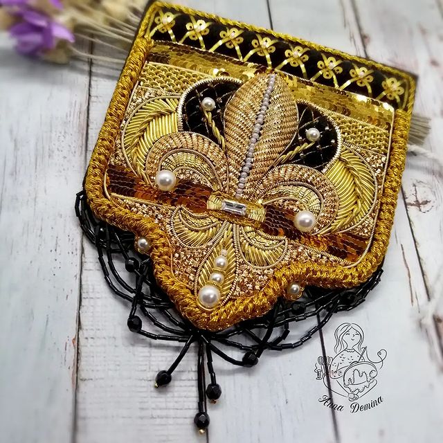 annademina1985 в LOOKY. #моиручкизлаторучки,#рукоделие,#ручнаяработа,#золотнаявышивка,#золотноешитье,#embroidery,#embroiderygold,#emb_zoloto,#вышивказолотом,#карман. Всем добрый день 🤗!...