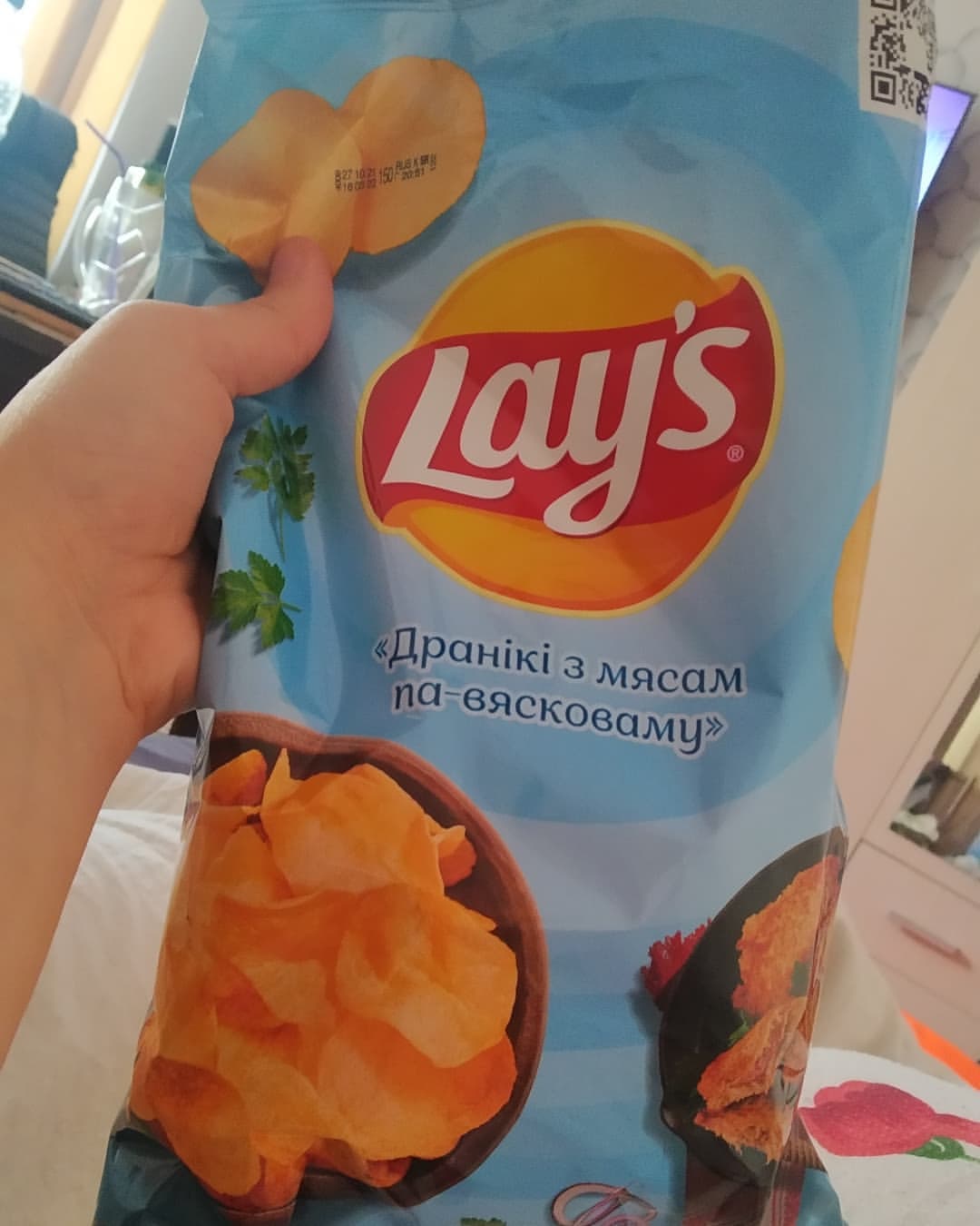Реклама Лейс :D
Вот вам и чипсы с драниками!