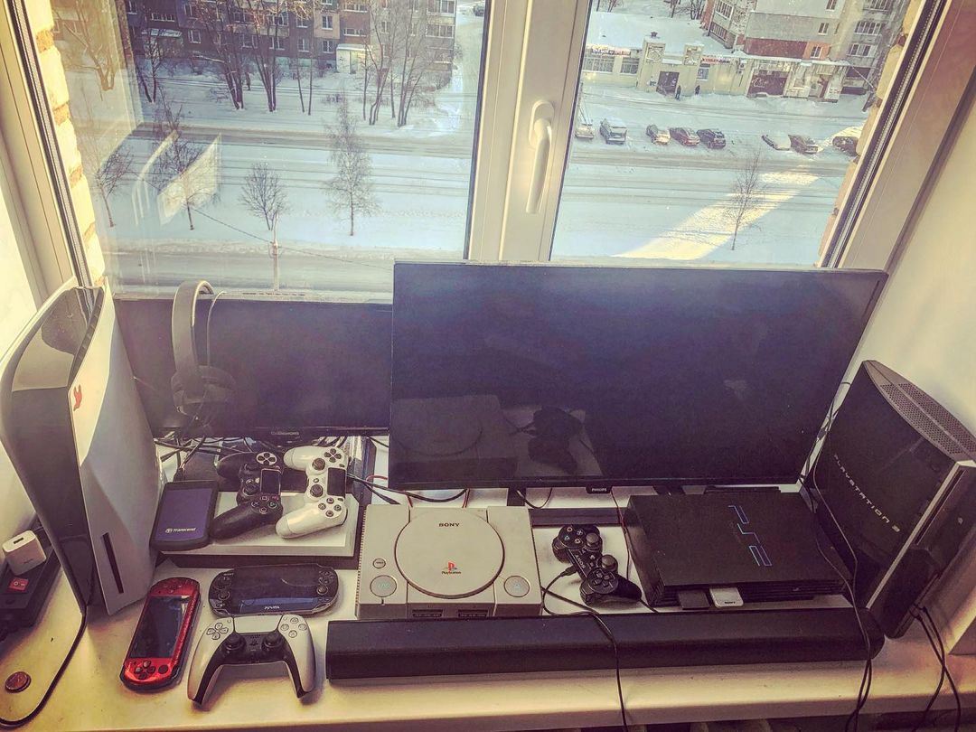 На конец дошли руки выложить мою коллекцию #playstation