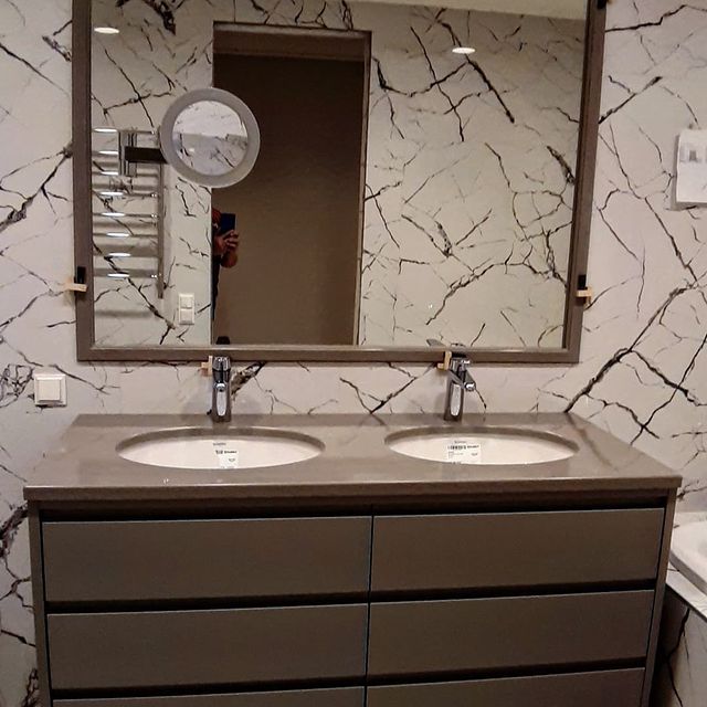 _masterskaya35_ в LOOKY. #akrilstones,#masterskaya.35,#акриловыйкамень,#столешницадляванной. Столешница и рамка д...