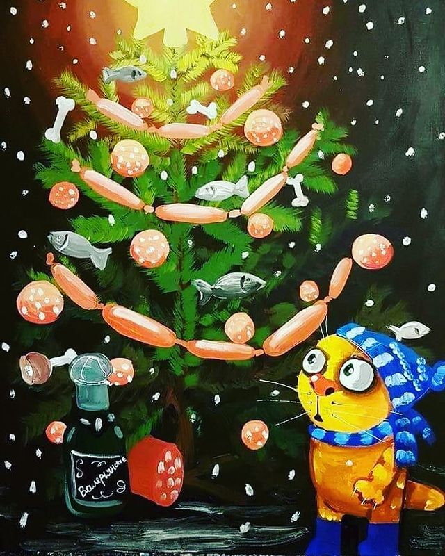 darya_art2020 в LOOKY. #новыйгод,#2022,#годтигра2022,#годтигра,#васяложкин. Последние два года б...