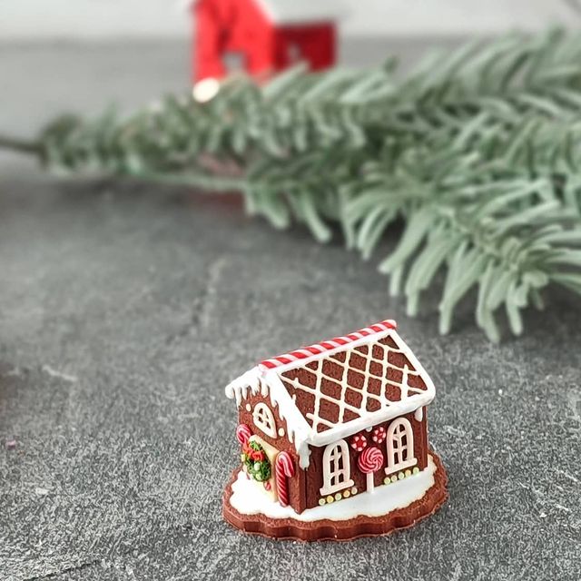 mousyspb в LOOKY. #christmas,#christmasdecor,#miniature,#dollhouse,#polymerclay. Another last year's ...