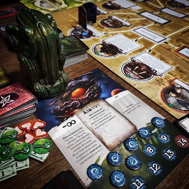 mfn_su в LOOKY. #ужасаркхэма,#настольныеигры,#ктулху,#arkhamhorror,#boardgames. Какой был год, так е...