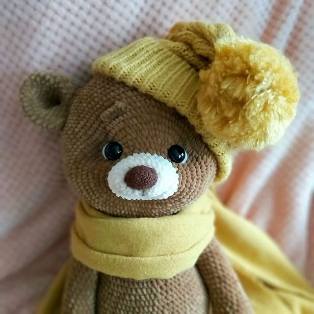 knitted_toys_heart в LOOKY. . МОЙ САМЫЙ БОЛЬШОЙ 🐻...