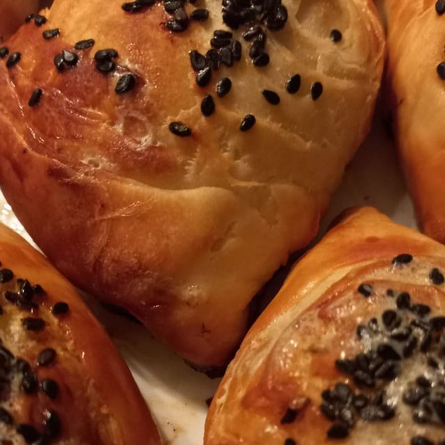 kuchen_bake в LOOKY. #еда,#едимдома,#готовимдома,#хачапури,#самса,#food. Дело было вечером, д...