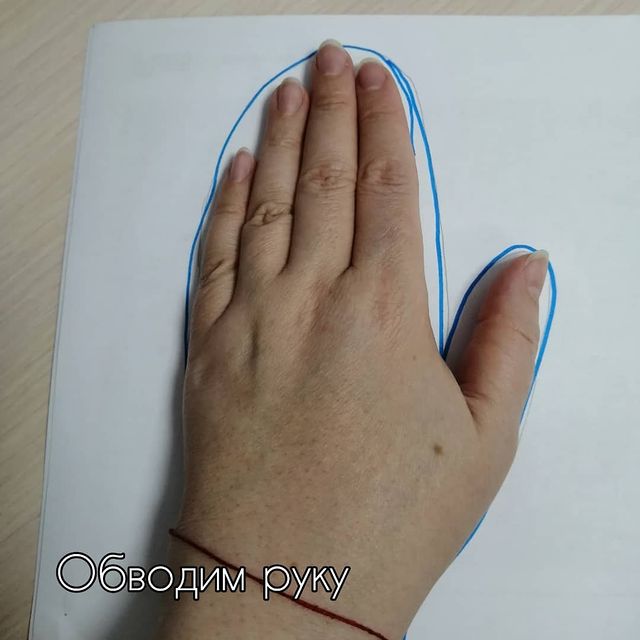 cw_okumus в LOOKY. #люблюшить,#выкройка,#варежкиизтрикотажа. Как построить индиви...