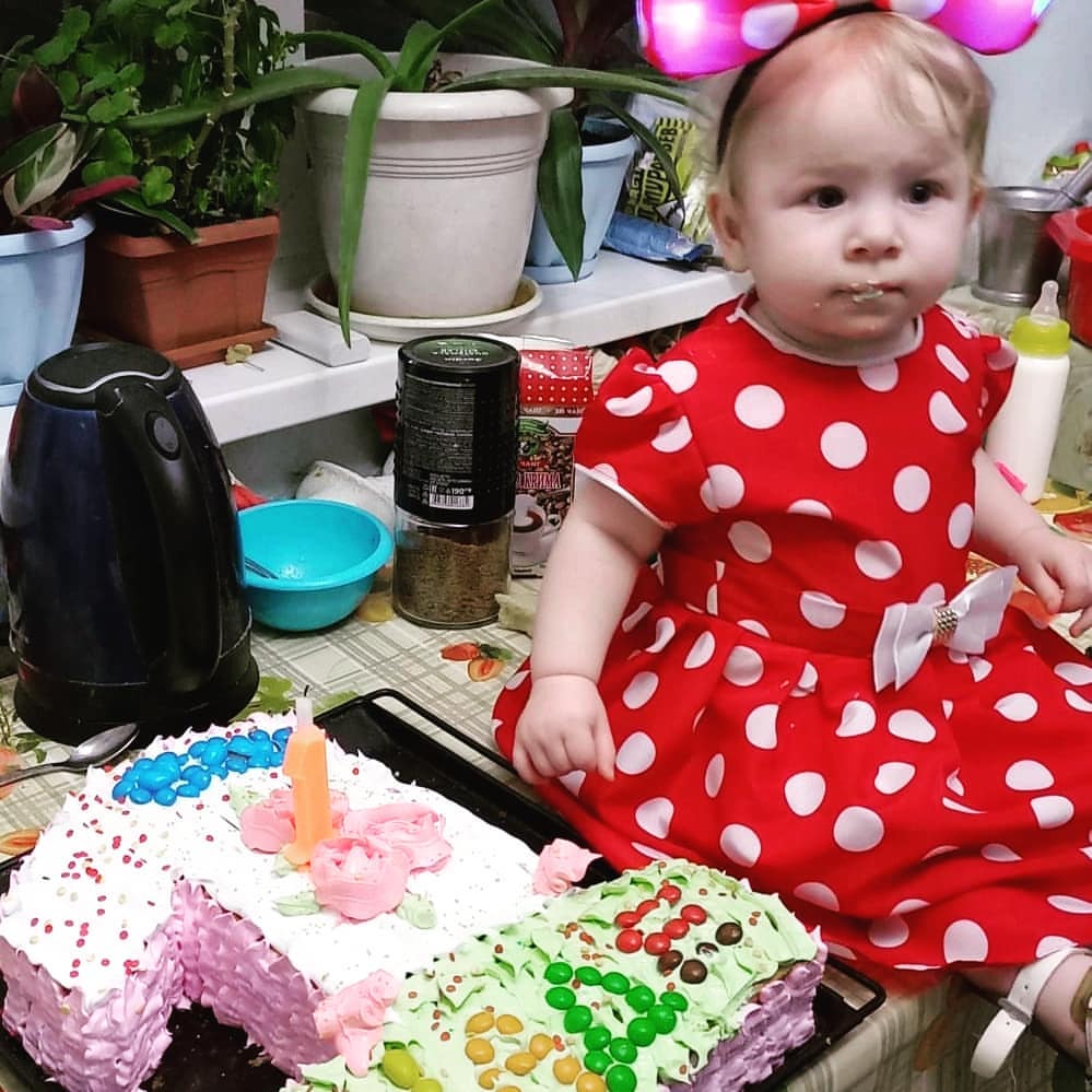 С Днём Рождения сладкая❤🥰#1_годик#🥰