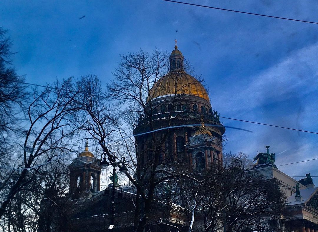 Взгляд Веры на Петербург из окна машины ❤️