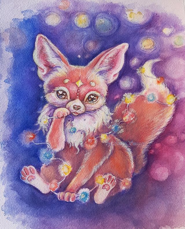 anrysneggy007 в LOOKY. #very_peri_art,#прокачай_арт_аккаунт15,#sketchstory_хочунаобложку2. Маленькая новогодняя...