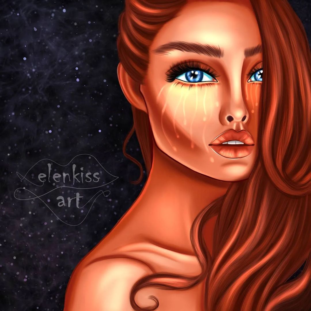 elenkiss.art в LOOKY — Жила-была очень тёплая девочка, которая всех согревала своим