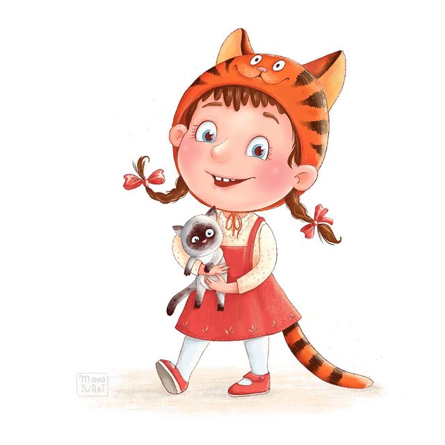 maya_ivart в LOOKY. #nadya_tigress,#drawthisinyourstyle,#dtiys,#drawing,#drawthisinyourstylechallenge,#characterdesign,#childrenillustration. В первый раз решила ...