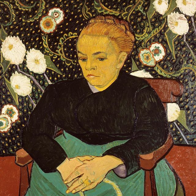 marketologj в LOOKY. #vincentvangogh. Портрет Мадам Август...