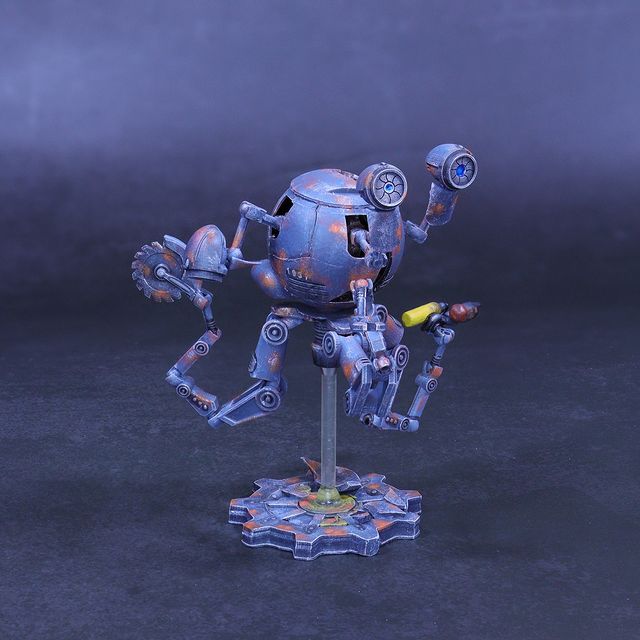 alexxxdev в LOOKY. #mrhandy,#misterhandy,#fallout,#fallout4,#falloutgame,#mrhandyminiature,#falloutminiature,#3dprinting,#anycubicphoton,#miniaturepainting,#miniaturepaintings,#acrylicpainting,#painting. Mr. Handy from Fallo...