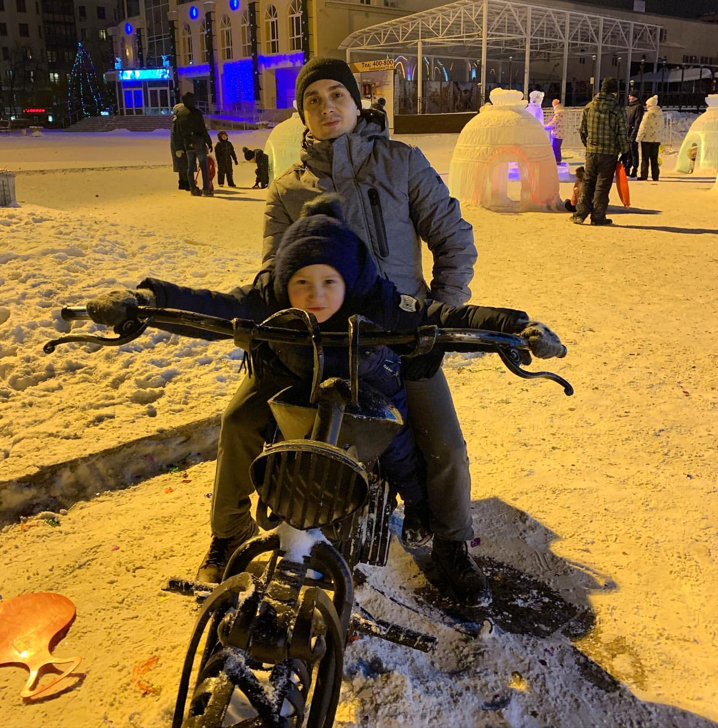 kseniya_sancevich в LOOKY. #family,#семья,#папа,#father,#сын,#зима,#мысливслух. Роль отца в воспитан...
