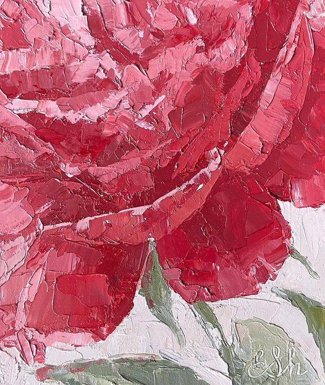 lena_shar_art в LOOKY. #peonyflower,#floralpainting,#oilpaintings,#dailypainters,#minimalistart,#fineartflowers,#todaysartreport,#commissionpainting,#minimalistdecor,#artforsale,#artforsaleoninstagram,#elenasharapova,#artwork. Number three from th...