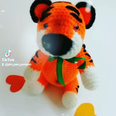 ulya_dollstory в LOOKY. #tlger,#amigurumis,#symbol2020,#игрушкикрючком,#амигуруми,#ручнаяработа,#handmade. Cute tiger, symbol o...