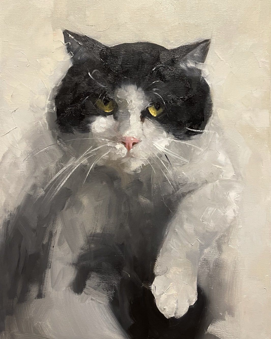inessa050 в LOOKY — Котяра. Холст/ масло 40х30. Вопросы, пожалуйста, в личку