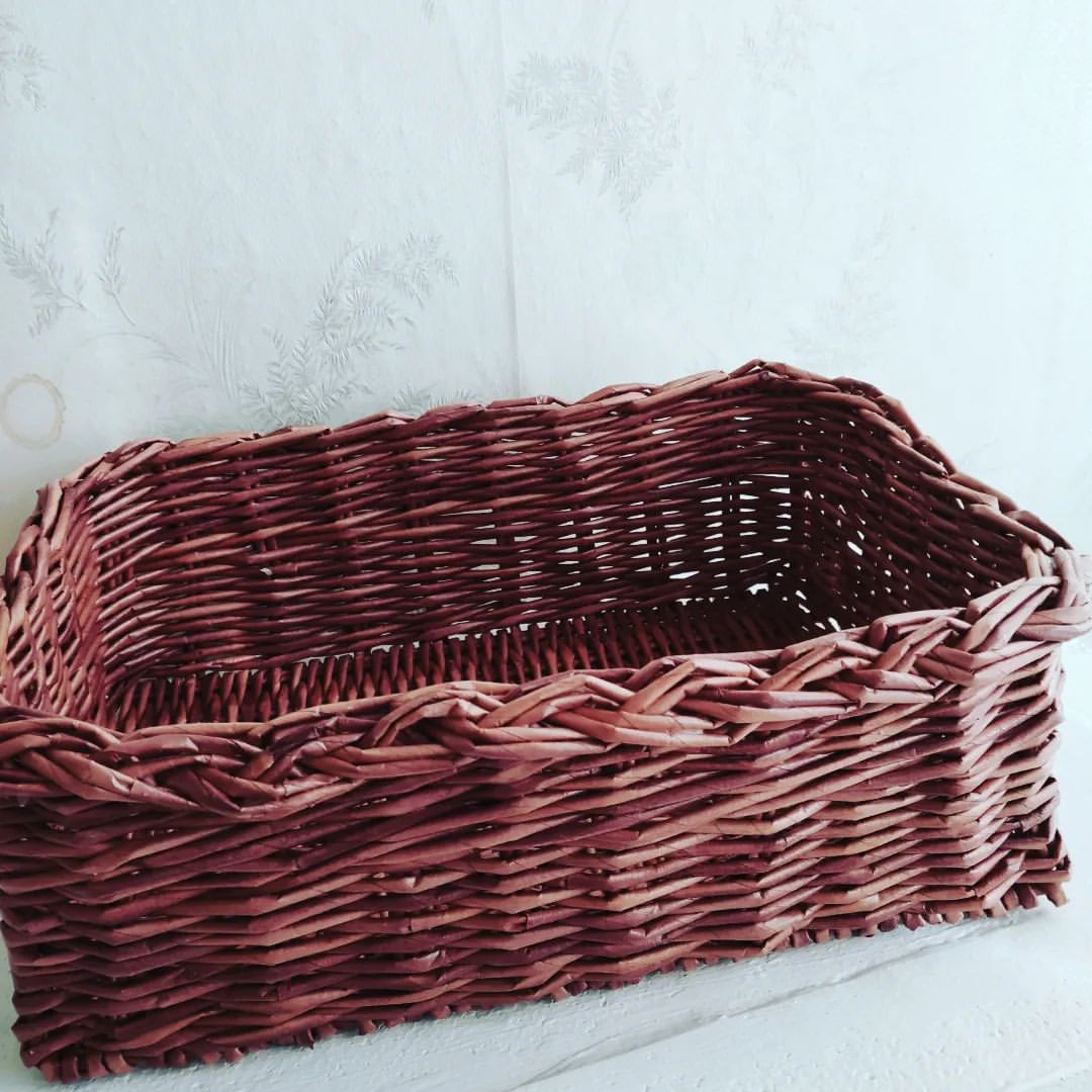 elizaweta_hm в LOOKY. #корзинка,#корзинкаизбумажнойлозы. Прямоугольная форма ...